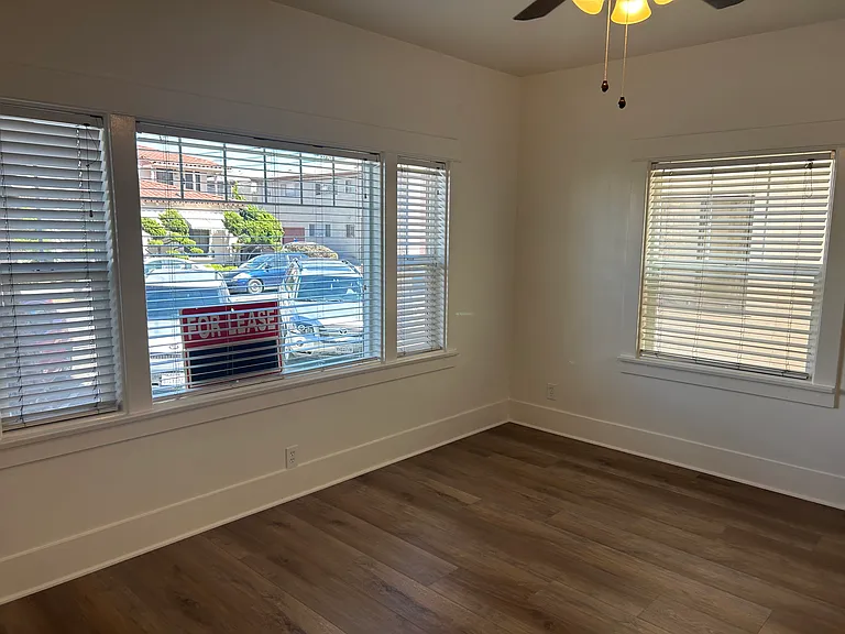 Spacious, sun-filled living room