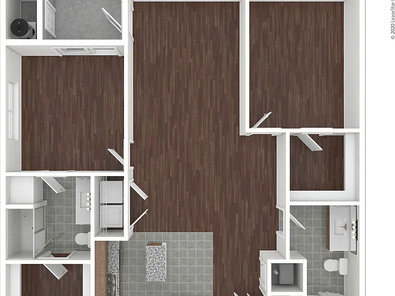 B3 floor plan Mason Oliver