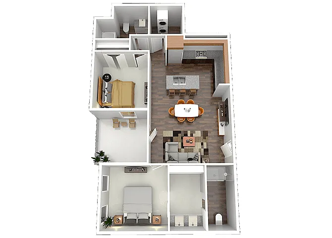Floor plan The LuNeack