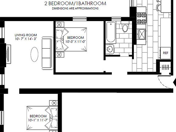 2nd image of 87 Hamilton Pl APT 1F