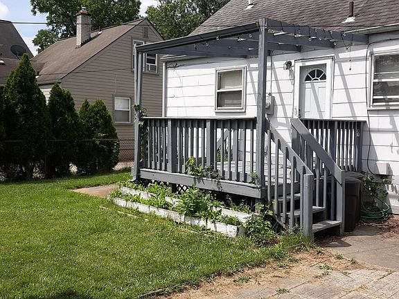 Back deck.