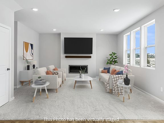 Open concept gathering room