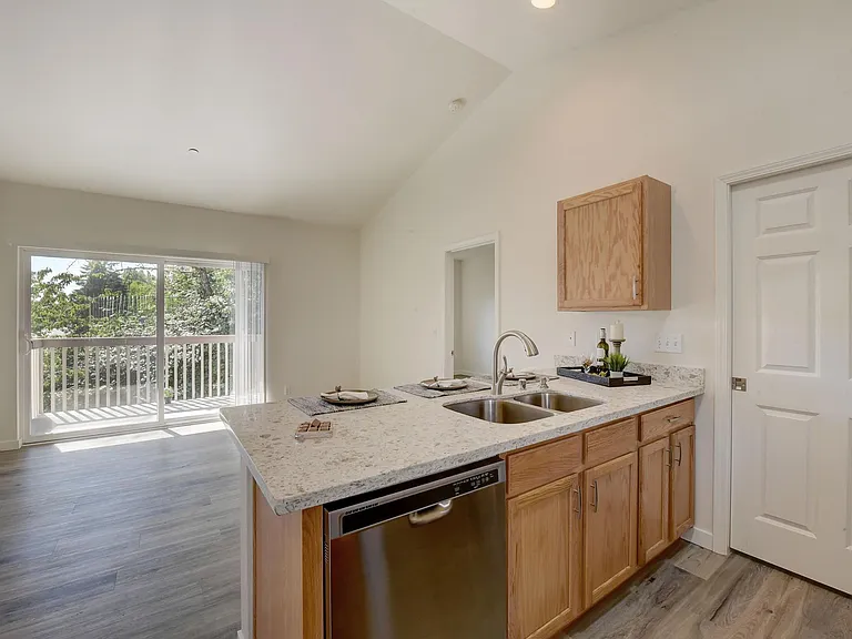 Kitchen to Living Room