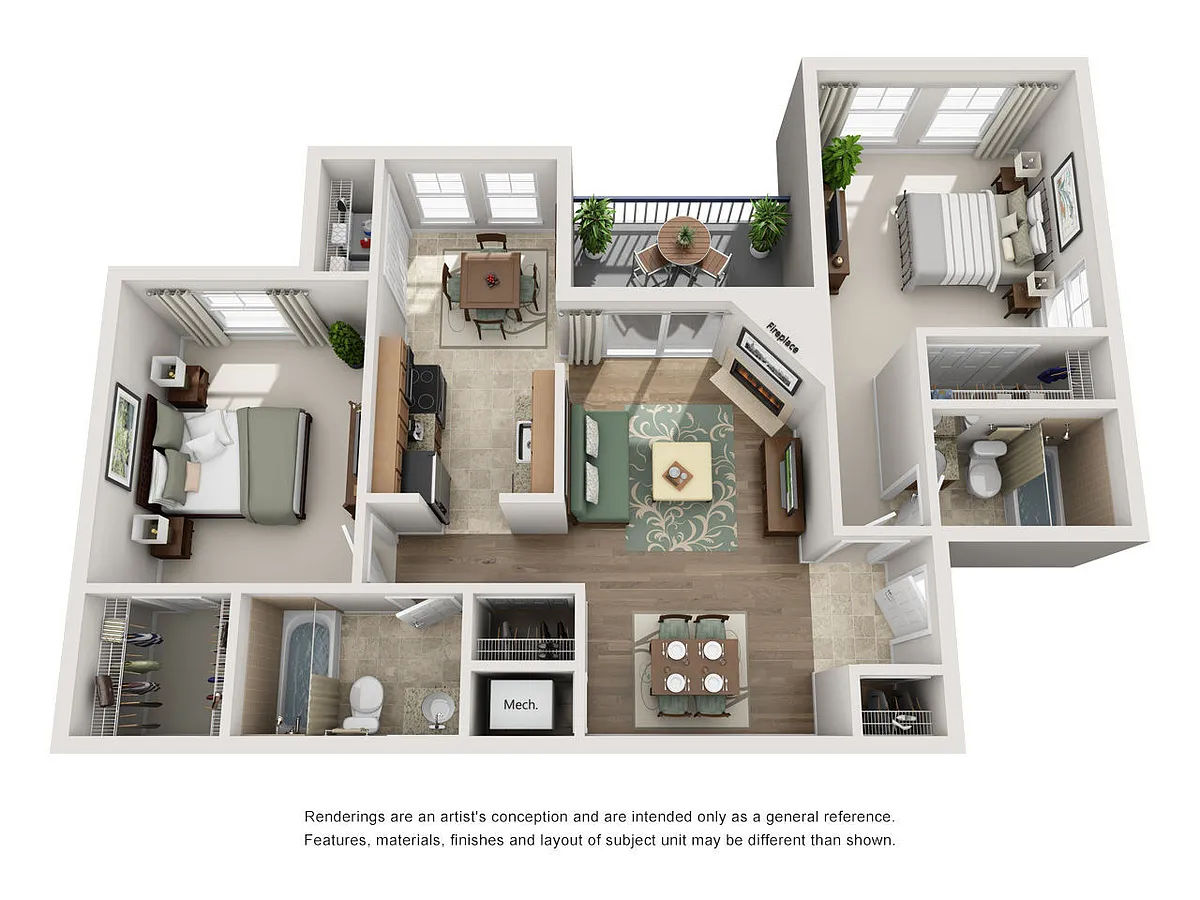 Floor plan Skipjack
