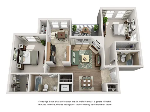 Floor plan Skipjack