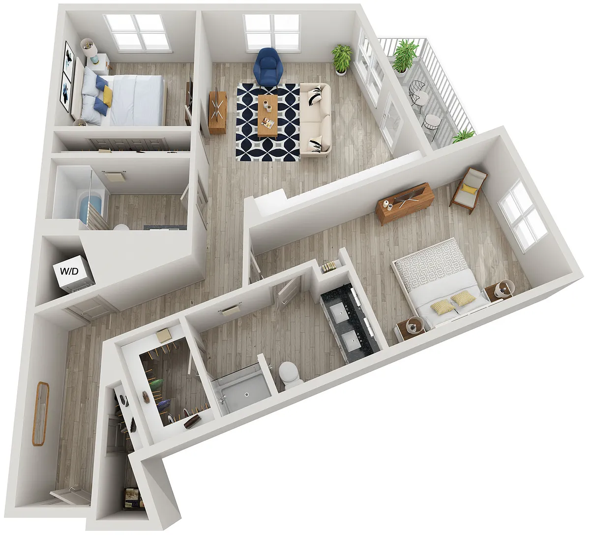 Floor plan B3