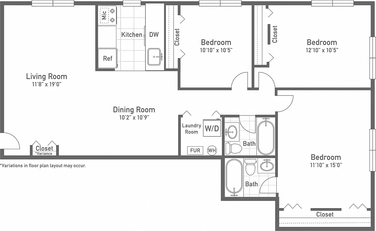 Floor plan The Woodlawn