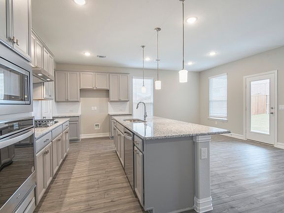 Upgraded cabinetry and appliances