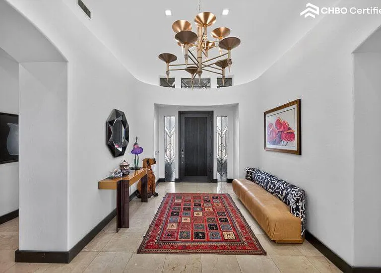 Art Deco inspired foyer