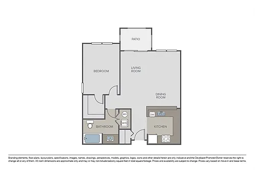 Floor plan Plan 1G