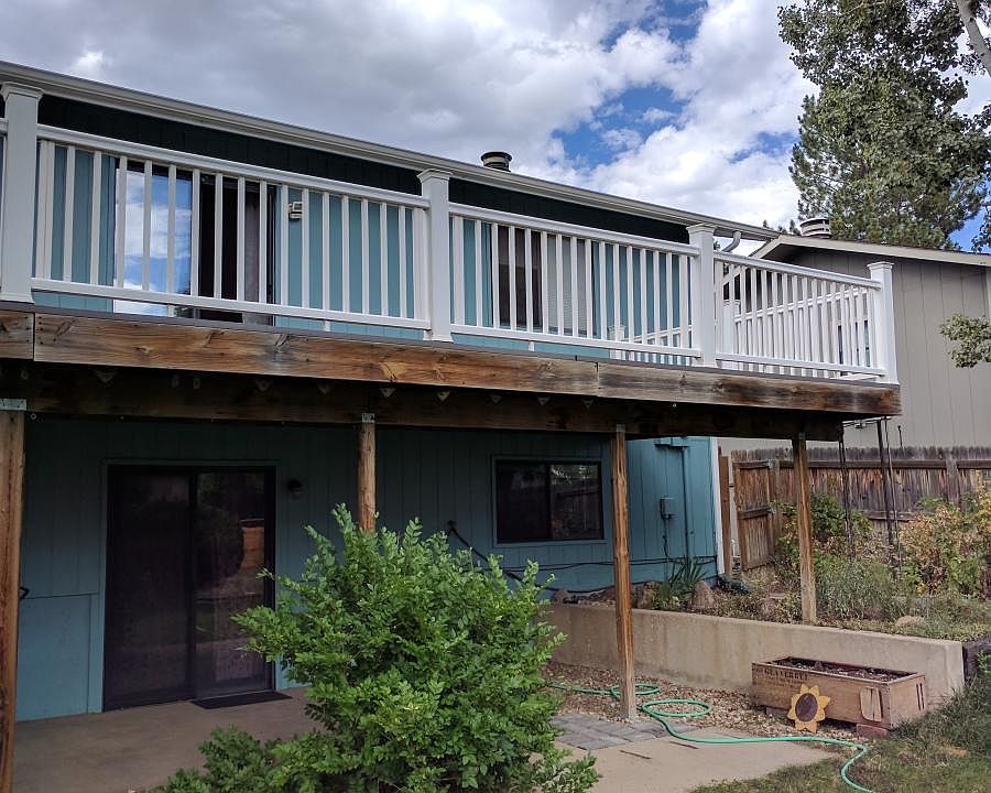 View of back balcony