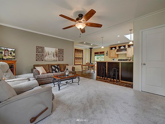 Spacious open plan living areas