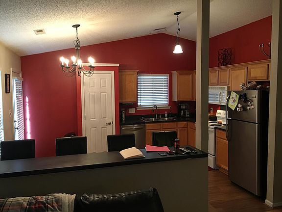 Kitchen from living room