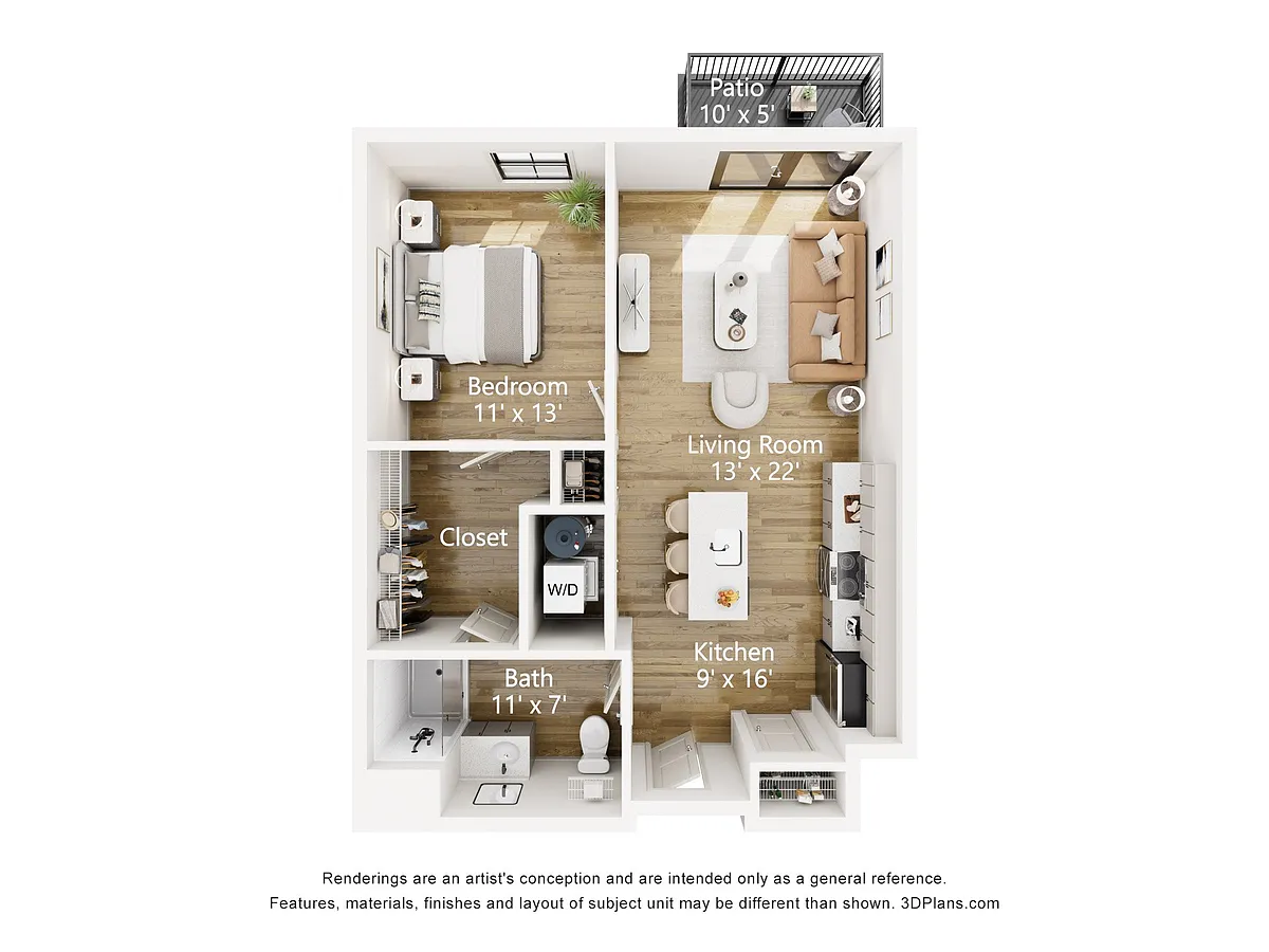 Floor plan Alcott