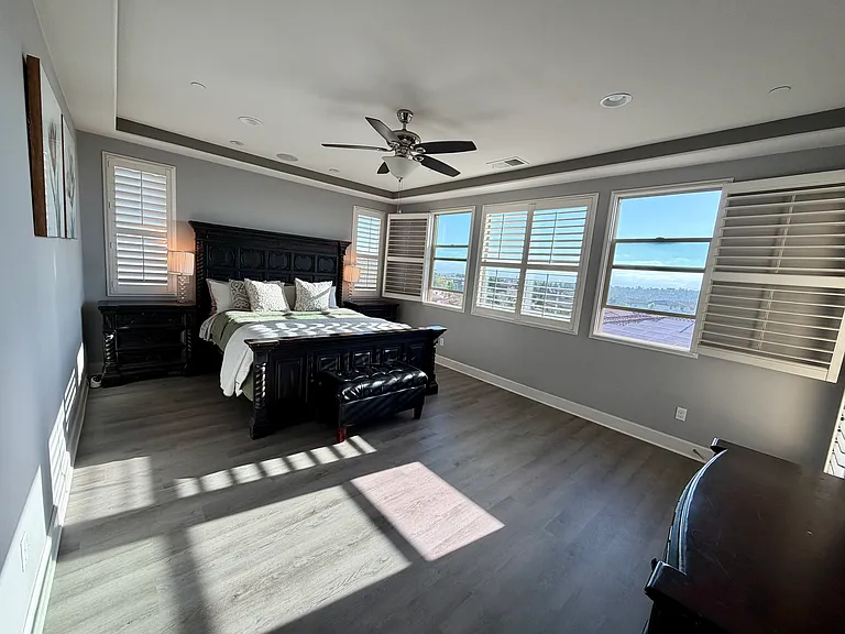 Primary Suite with upstairs deck access