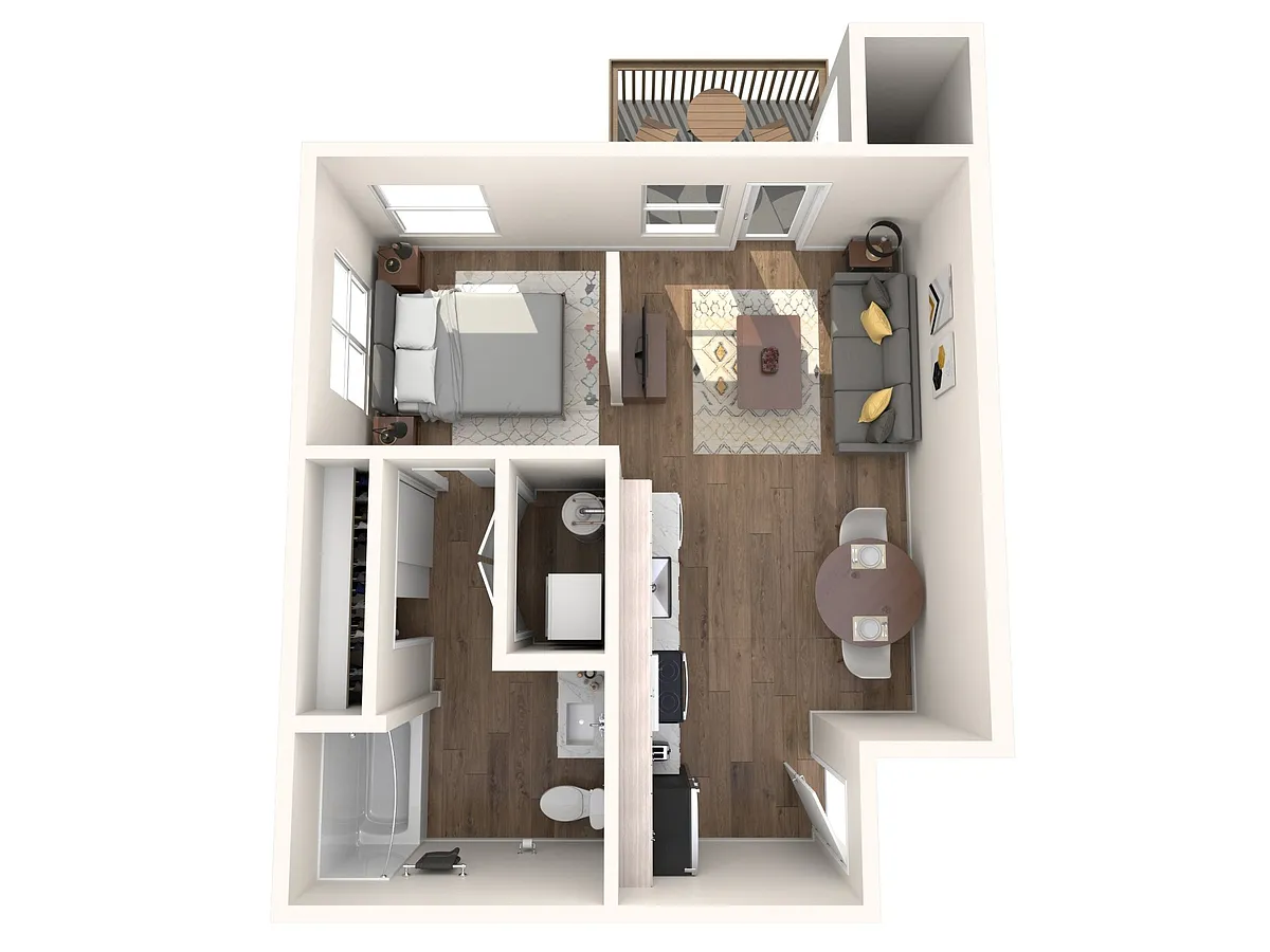 Floor plan Orton MFTE