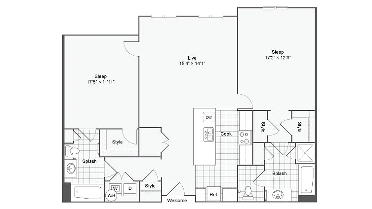 Floor plan B14