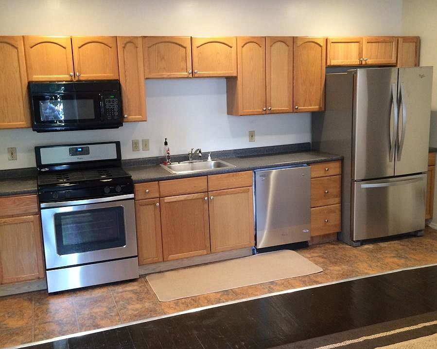 updated stainless appliances