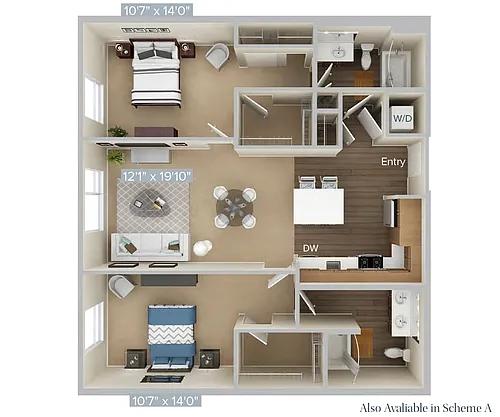 Floor plan B5-1148-B