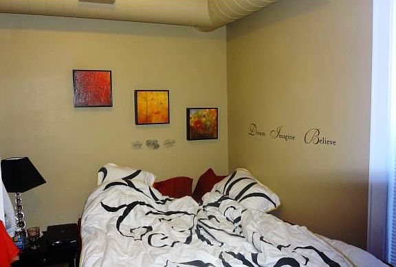 one of the bedrooms