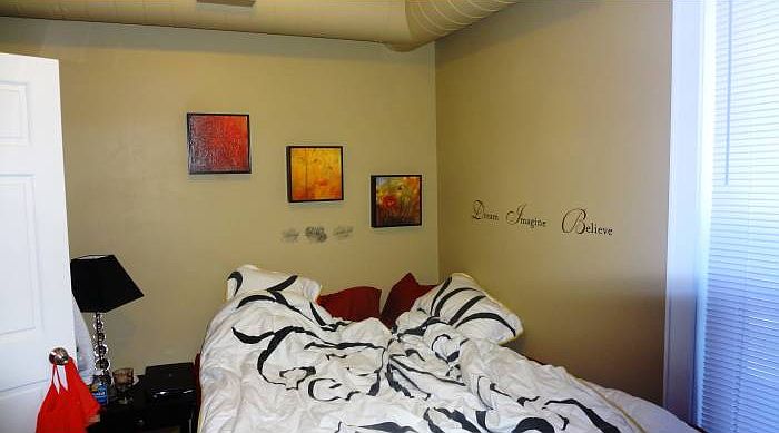 one of the bedrooms