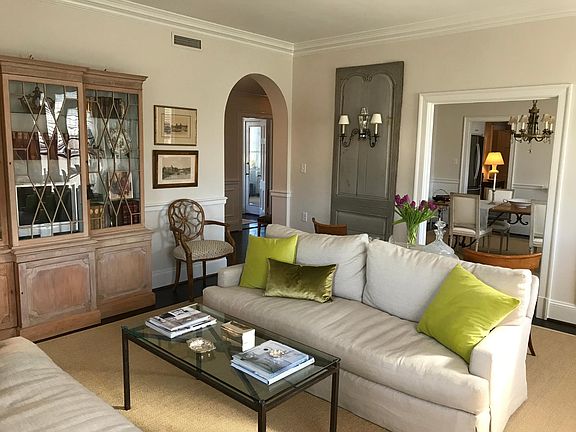 Living Room with view through Dining Room to Kitchen