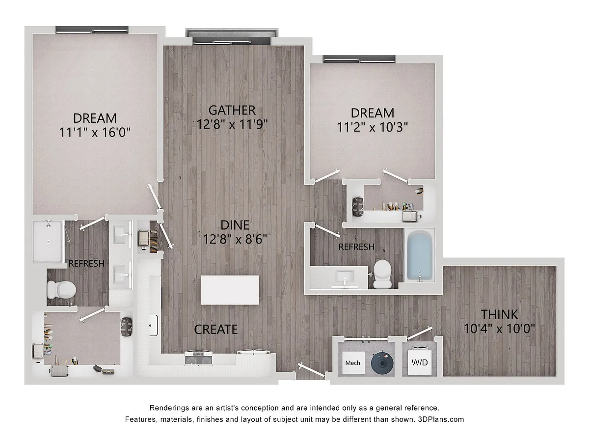 Floor plan FD2