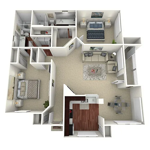 Floor plan B2