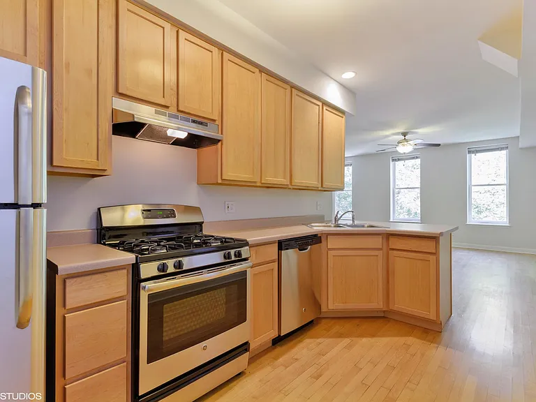 Kitchen w/stainless steel appliances