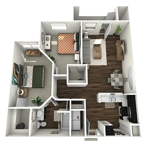 Floor plan B1