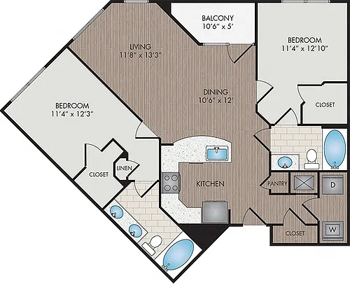 Floor plan Macon