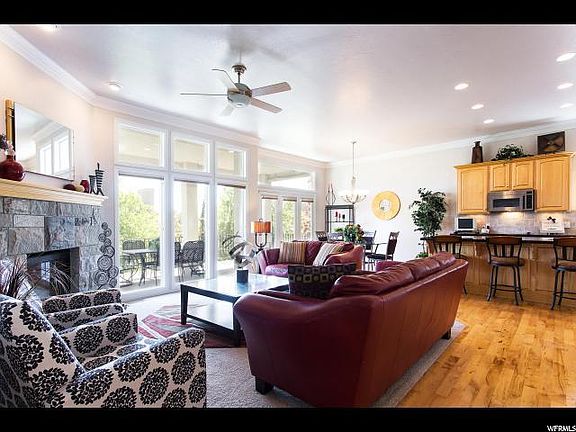 Great Room Floor to Ceiling Windows