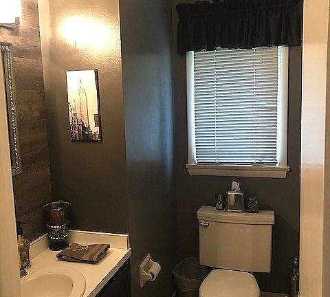 Half bath on main floor
