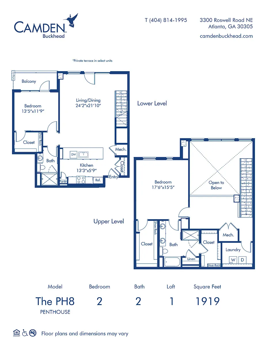 Floor plan The PH8