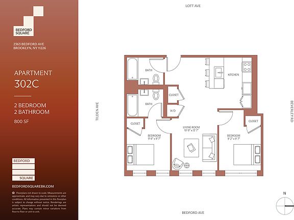 2nd image of 2366 Bedford Ave #302