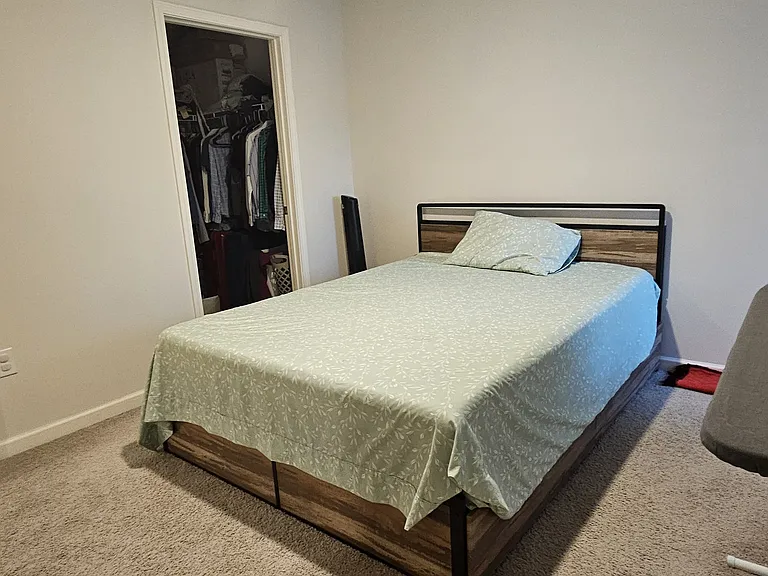 2nd bed room with walk-in closet.