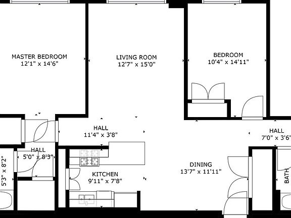 2nd image of 40 W 116th St APT A411