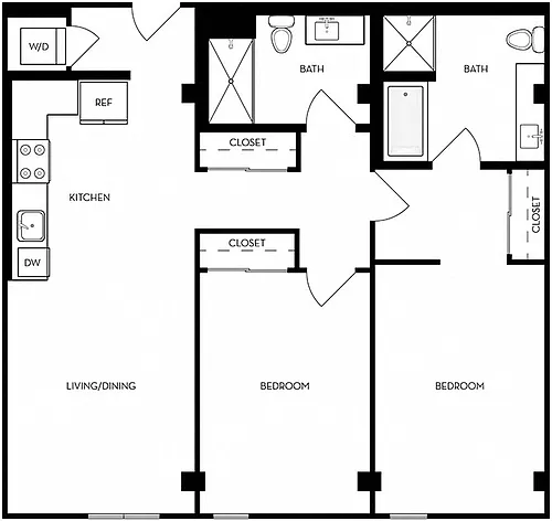 Floor plan B1