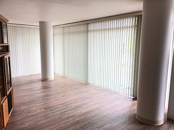 Living area with HUGE windows