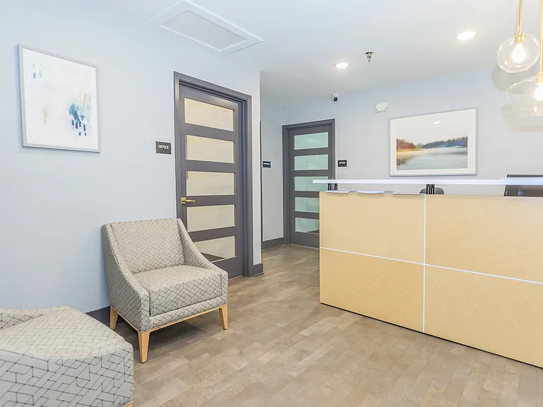 Leasing center entryway