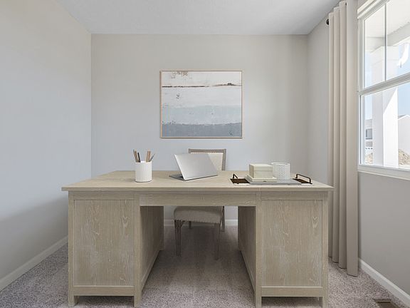 Flex Room, Open to the Roomy Foyer