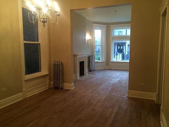 dining room and living room