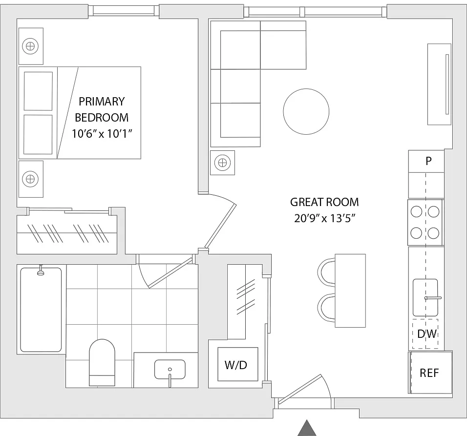 Floor plan JR 1 D