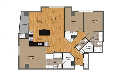 Floor plan C1
