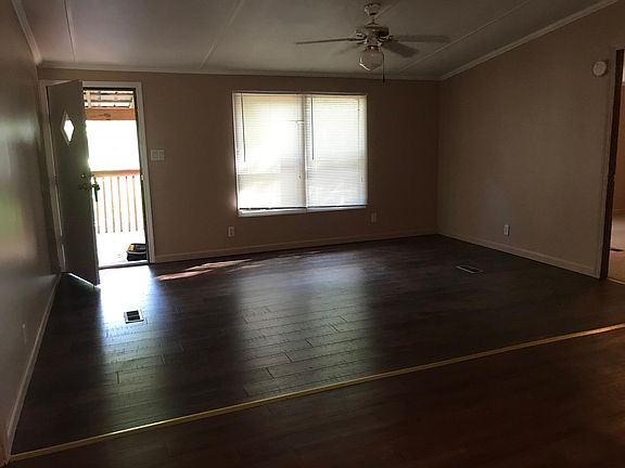 living room and front door