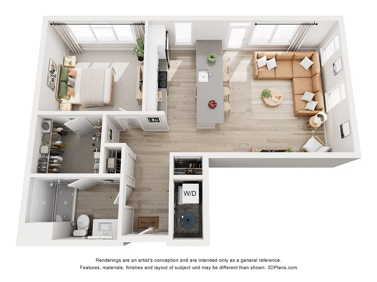 Floor plan The Confluence