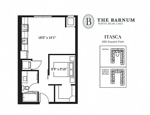 Floor plan Itasca | Alcove