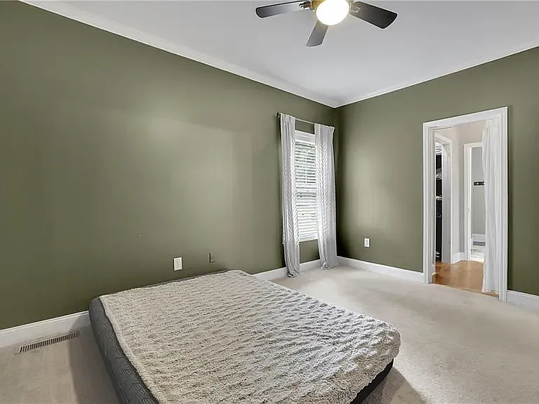 Master Bedroom with Private Bath & Walk in Closet