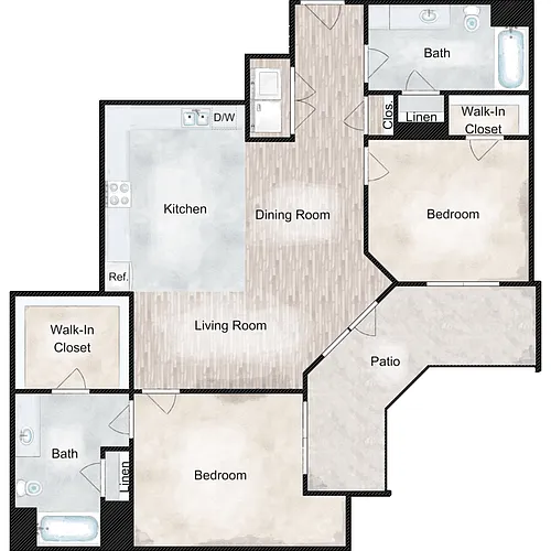 Floor plan B4B