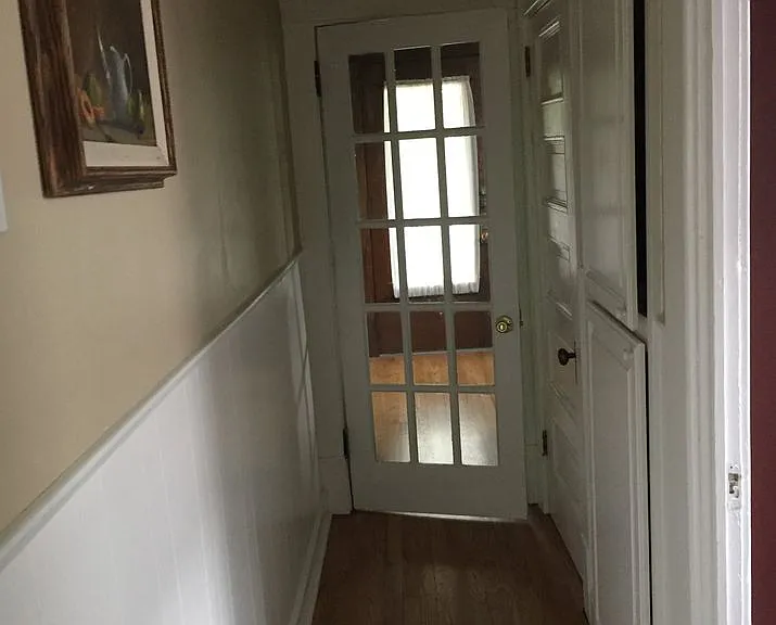 hall from kitchen